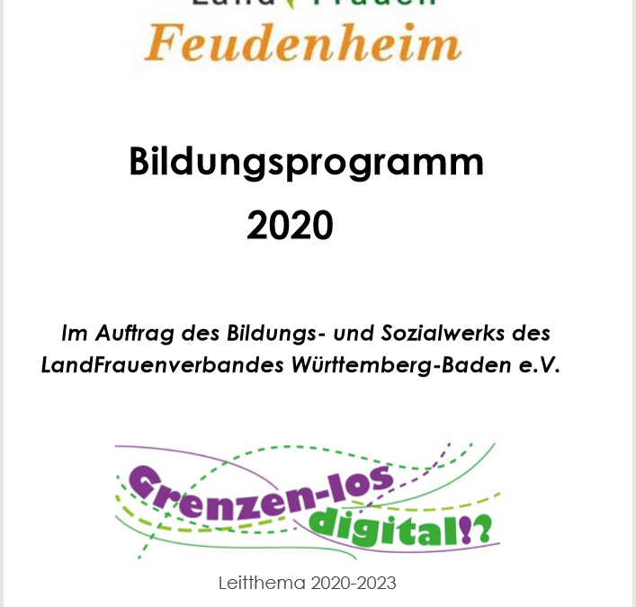 Bildungsprogramm 2020