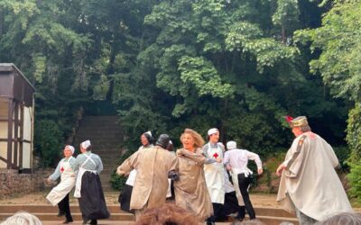 Besuch der Freilichtbühne -Dracula, das Grusical-